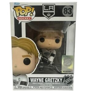 NHL LA Kings Wayne Gretzky White Jersey Funko Pop! #83